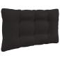 Preview: Sofakissen für draußen Polyester Schwarz 80 x 68,5 cm