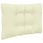 Preview: Sofakissen für draußen Polyester Creme 68,5 x 68,5 cm