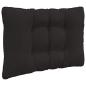 Preview: Sofakissen für draußen Polyester Schwarz 68,5 x 68,5 cm