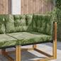 Preview: ARDEBO.de - Sofakissen für draußen Polyester Blattdesign 68,5 x 68,5 cm