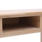 Preview: Schreibtisch Natur 110 × 45 × 76 cm Holz