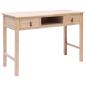 Preview: Schreibtisch Natur 110 × 45 × 76 cm Holz