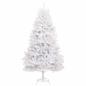 Preview: Künstlicher Weihnachtsbaum Weiß 180 cm PVC und Metall