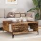 Preview: Couchtisch Altholz 80 x 80 x 36,5 cm Holzwerkstoff