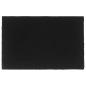 Preview: ARDEBO.de - Fußmatte Schwarz 65x100 cm Kokosfaser Getuftet