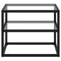 Preview: Konsolentisch Transparent 50x40x40 cm Hartglas