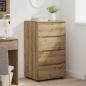Preview: Stauraumschränke 60 x 48 x 105 cm Holzwerkstoff Artisan-Eiche