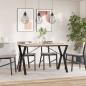 Preview: Esstisch-Gestell in Y-Form 120x60x73 cm Stahl