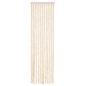 Preview: Fliegenvorhang Beige und Weiß 56x200 cm Chenille