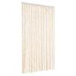 Preview: Fliegenvorhang Beige und Weiß 100x200 cm Chenille
