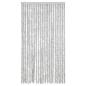 Preview: Fliegenvorhang Grau 100x200 cm Chenille