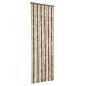 Preview: Fliegenvorhang Dunkelbraun und Beige 56x200 cm Chenille