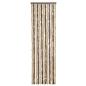 Preview: Fliegenvorhang Dunkelbraun und Beige 56x200 cm Chenille