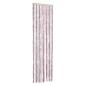 Preview: Fliegenvorhang Silbergrau und Rosa 56x185 cm Chenille