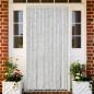 Preview: ARDEBO.de - Fliegenvorhang Grau 118x220 cm Chenille