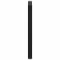 Preview: Bartischbeine U-Form 2 Stk. Schwarz 60x(100-101) cm Stahl