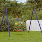 Preview: ARDEBO.de - Nestschaukel Blau 60 x 60 x 180 cm Polyester