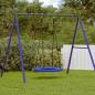 Preview: ARDEBO.de - Nestschaukel Blau 100 x 100 x 180 cm Kunststoff