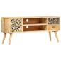 Preview: TV-Schrank 100x30x45 cm Massivholz Mango