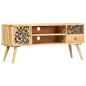 Preview: TV-Schrank 100x30x45 cm Massivholz Mango