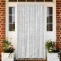 Preview: ARDEBO.de - Fliegenvorhang Grau 90x200 cm Chenille