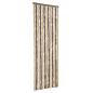 Preview: Fliegenvorhang Dunkelbraun und Beige 56x185 cm Chenille