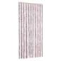 Preview: Fliegenvorhang Silbergrau und Rosa 90x200 cm Chenille