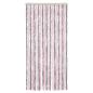 Preview: Fliegenvorhang Silbergrau und Rosa 90x200 cm Chenille