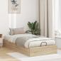 Preview: ARDEBO.de - Ottoman Bettgestell Sonoma-Eiche 203 x 80,5 x 25 cm