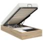 Preview: Ottoman Bettgestell Sonoma-Eiche 203 x 80,5 x 25 cm