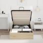 Preview: Ottoman Bettgestell Sonoma-Eiche 203 x 80,5 x 25 cm