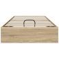 Preview: Ottoman Bettgestell Sonoma-Eiche 203 x 80,5 x 25 cm