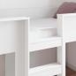 Preview: Etagenbett für Kinder Weiß 75 x 190 cm Holzwerkstoff