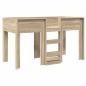 Preview: Etagenbett für Kinder Sonoma-Eiche 75 x 190 cm Holzwerkstoff
