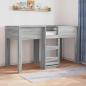 Preview: ARDEBO.de - Etagenbett für Kinder Graues Sonoma 75 x 190 cm Holzwerkstoff