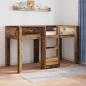 Preview: ARDEBO.de - Etagenbett für Kinder Altholz 75 x 190 cm Holzwerkstoff
