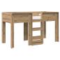 Preview: Etagenbett für Kinder Artisan-Eiche 75 x 190 cm Holzwerkstoff