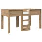 Preview: Etagenbett für Kinder Artisan-Eiche 90 x 190 cm Holzwerkstoff