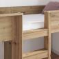 Preview: Etagenbett für Kinder Artisan-Eiche 90 x 190 cm Holzwerkstoff
