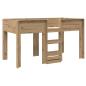 Preview: Etagenbett für Kinder Artisan-Eiche 90 x 190 cm Holzwerkstoff