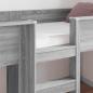 Preview: Etagenbett für Kinder Graues Sonoma 80 x 200 cm Holzwerkstoff