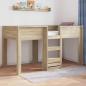Preview: ARDEBO.de - Etagenbett für Kinder Sonoma-Eiche 90 x 200 cm Holzwerkstoff