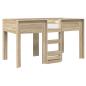Preview: Etagenbett für Kinder Sonoma-Eiche 90 x 200 cm Holzwerkstoff