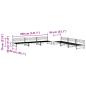 Preview: Garten-Lounge-Set 6 Stk. Wachsbraun Massives Kiefernholz
