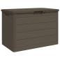 Preview: Outdoor-Kissenbox Braun 77,5x44,5x53 cm Polypropylen