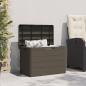 Preview: Outdoor-Kissenbox Braun 77,5x44,5x53 cm Polypropylen