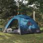Preview: ARDEBO.de - Kuppelzelt mit abnehmbarem Regenfly 8 Personen Blau