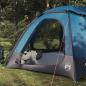 Preview: Kuppelzelt mit abnehmbarem Regenfly 8 Personen Blau