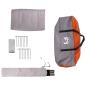 Preview: Familienzelt 10 Personen Grau und Orange