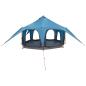 Preview: Familienzelt 5 Personen Blau 185T Polyester mit PU-Beschichtung